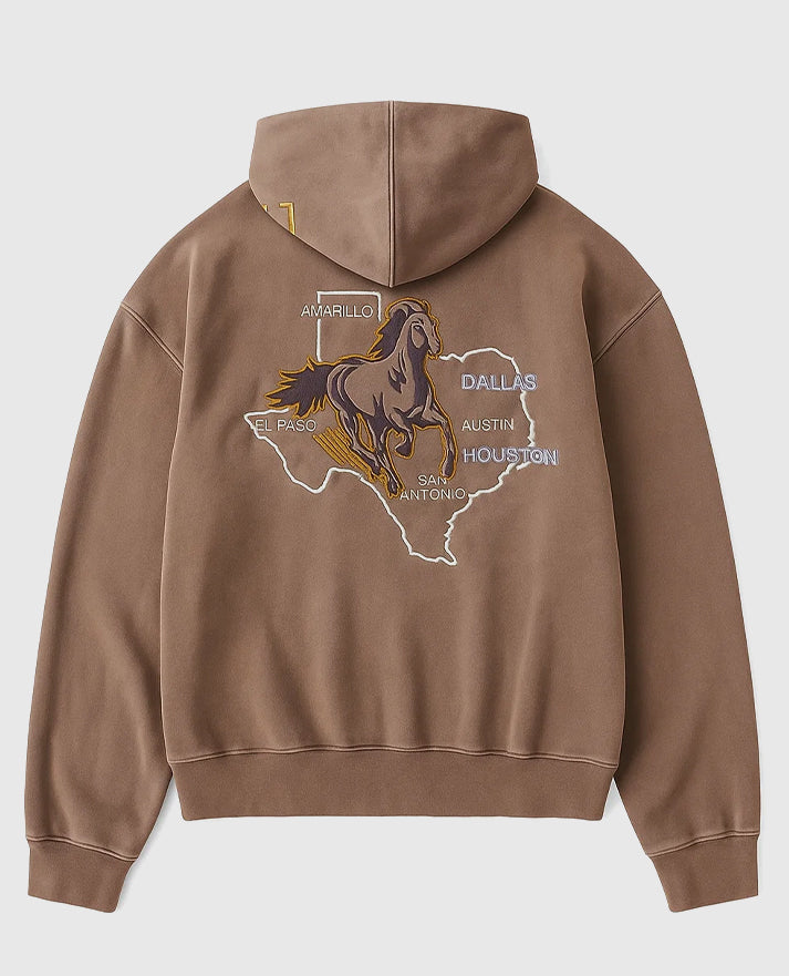 Gap Texas Brown Unisex Hoodie