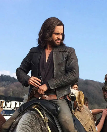 Da Vinci's Demons Tom Riley Distressed Jacket