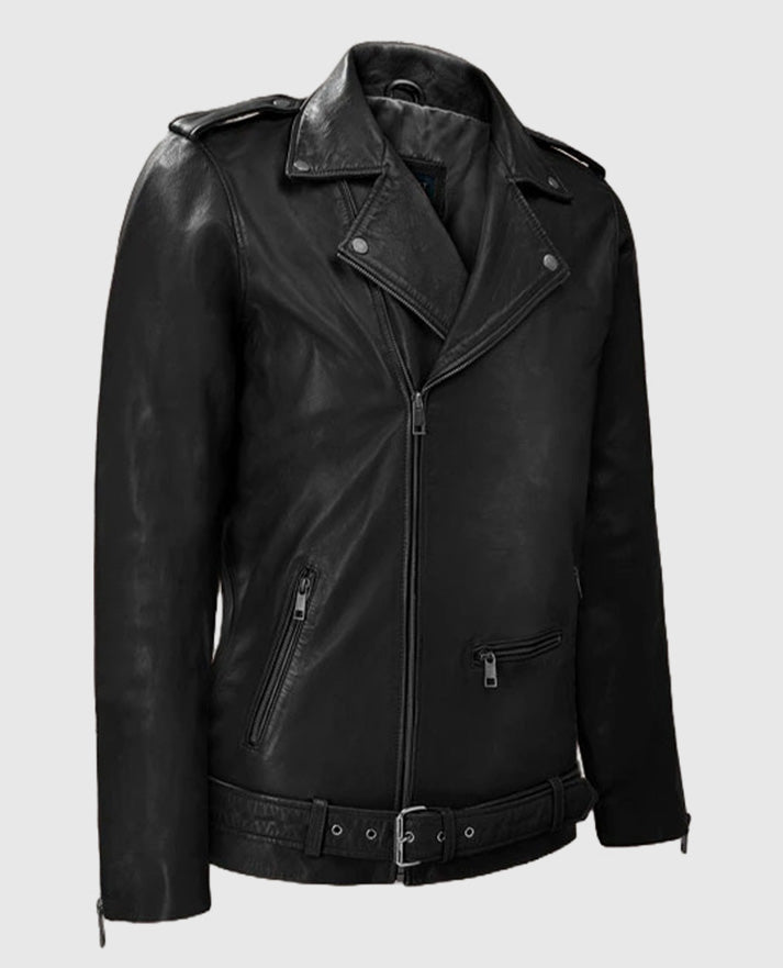 Men's Rutland Black Rider Leather Jacket