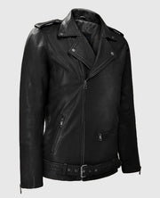 Men's Rutland Black Rider Leather Jacket