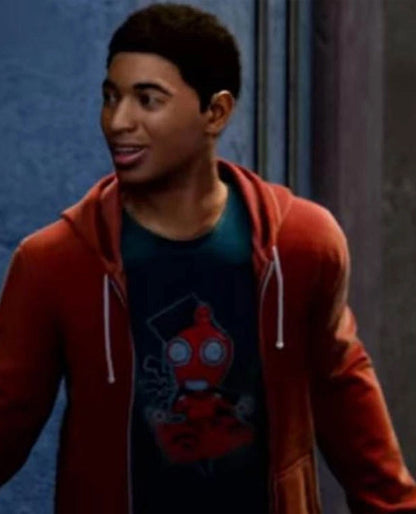 Miles Morales Spider Verse Hooded Jacket