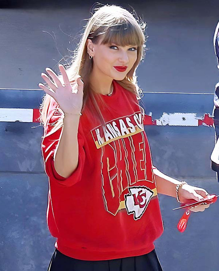 Taylor Swift Chiefs Red Sweatshirt