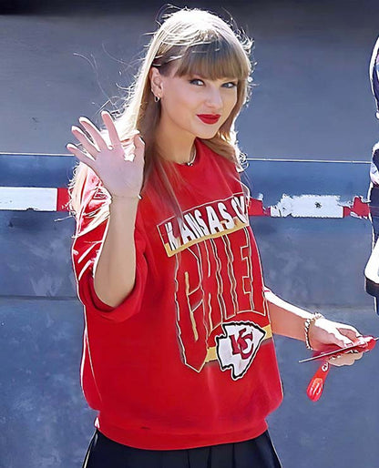 Taylor Swift Chiefs Red Sweatshirt