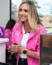 Lara Trump Pink Cotton Jacket