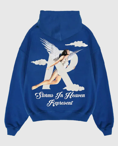 Represent Storms In Heaven Sky Blue Hoodie