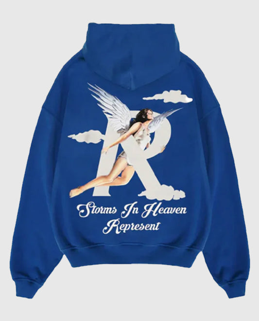 Represent Storms In Heaven Sky Blue Hoodie