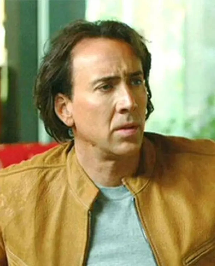Next Nicolas Cage Yellow Leather Jacket
