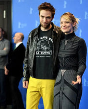 Robert Pattinson Black Leather Jacket