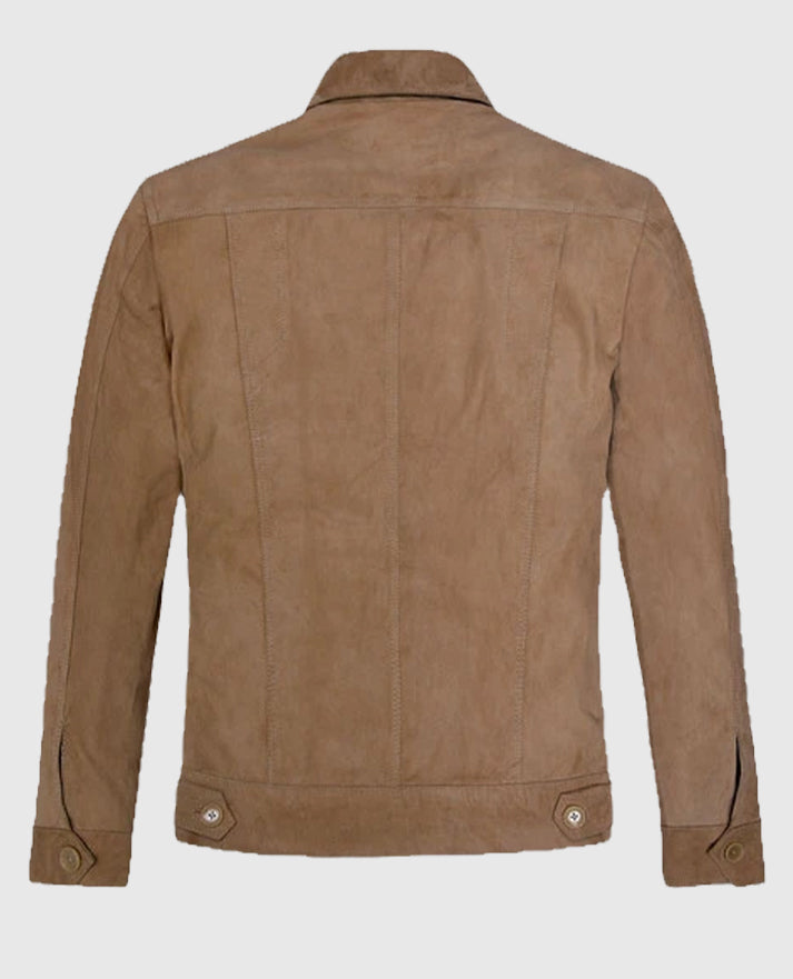 Men's Grunge Leather Jacket