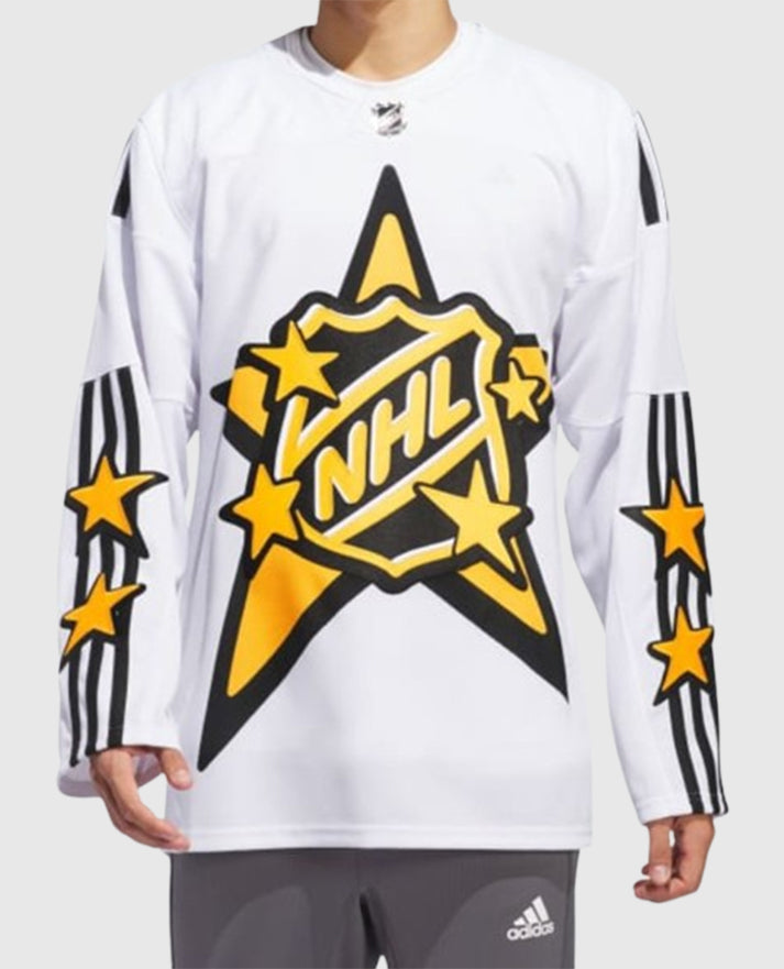 Justin Bieber NHL All-Star white Jersey