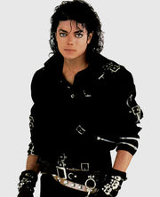 Bad Michael Jackson Black Leather Jacket