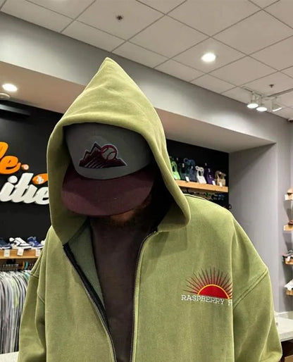 Gv Gallery Raspberry Hills Zip-Up Hoodie