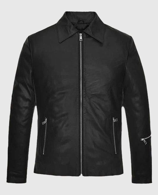Jensen Huang Leather Jacket