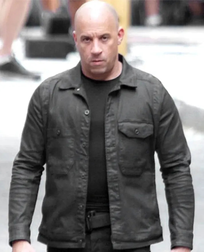 Vin Diesel Fast and Furious 8 Leather Jacket