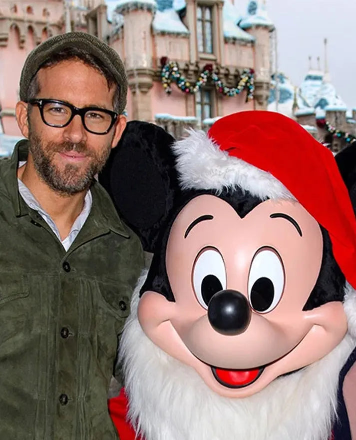 Ryan Reynolds Trucker Leather Jacket