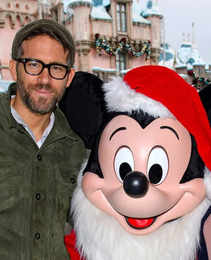Ryan Reynolds Trucker Leather Jacket