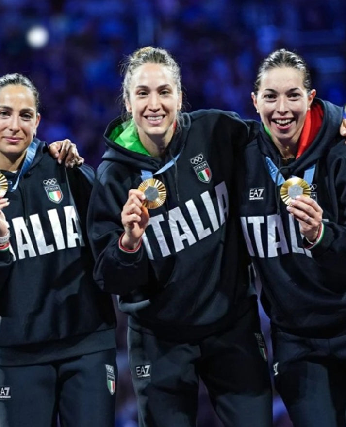 Paris 2024 Olympics Italia Black Hoodie
