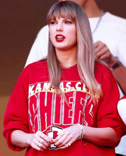 Taylor Swift Chiefs Red Sweatshirt