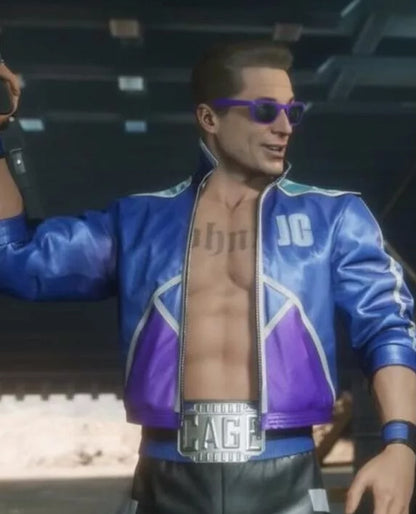 Mortal Kombat 11 Johnny Cage Blue Jacket