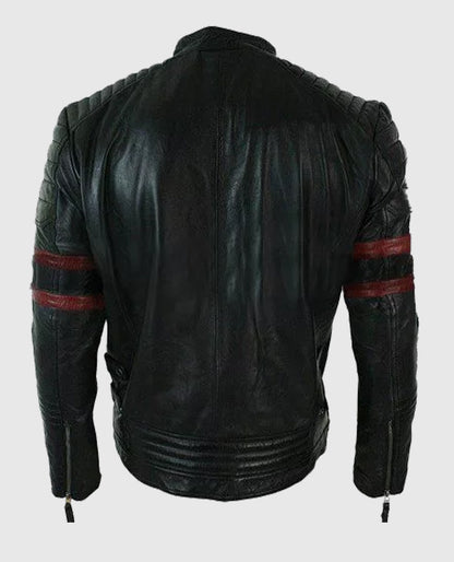 Fight Club Tyler Durden Retro Leather Jacket