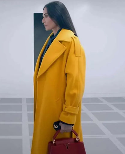Elisabeth Sparkle The Substance Yellow Coat
