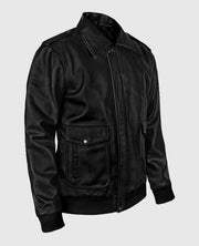 Men's Flight Bomber A2 Leather Jacket