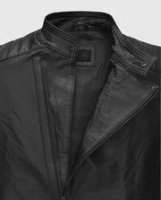 Fast & Furious Vin Diesel Black Leather Jacket