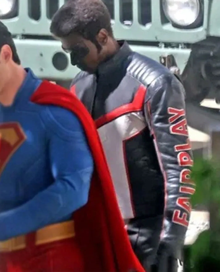 Mister Terrific Superman Leather Jacket