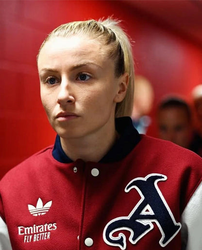 Leah Williamson Arsenal Varsity Jacket