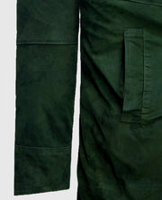 Timber Green Suede Ryan Gosling Blade Runner 2049 Long Coat