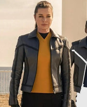 Anson Mount Star Trek Strange New Worlds Leather Jacket