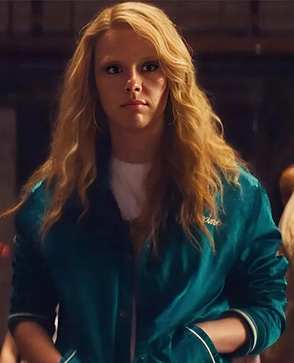 Mia Goth MaXXXine Green Jacket