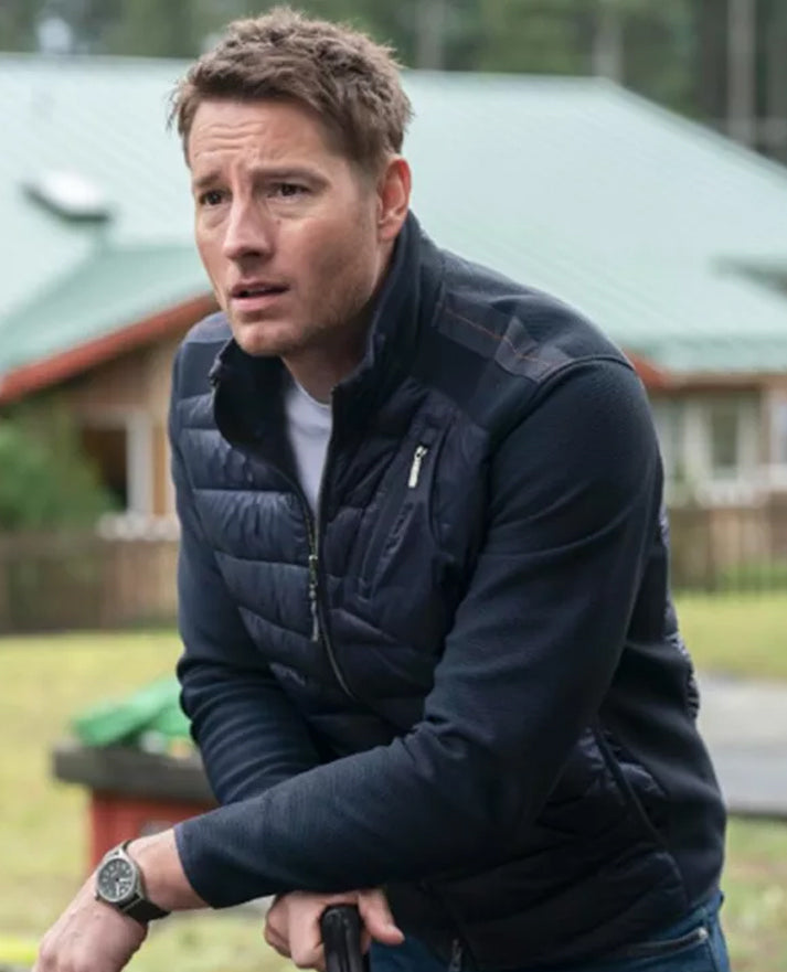 Tracker 2024 Justin Hartley Blue Jacket