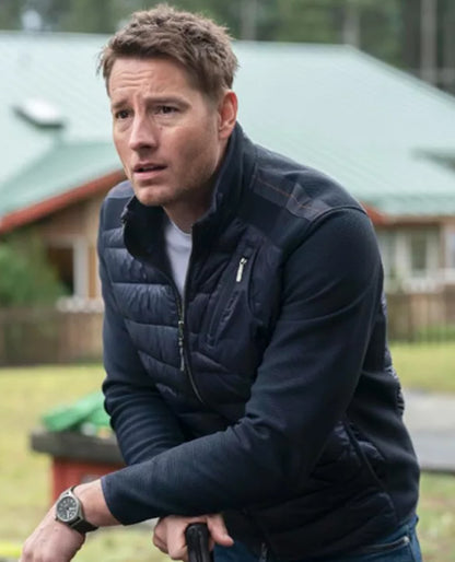 Tracker 2024 Justin Hartley Blue Jacket