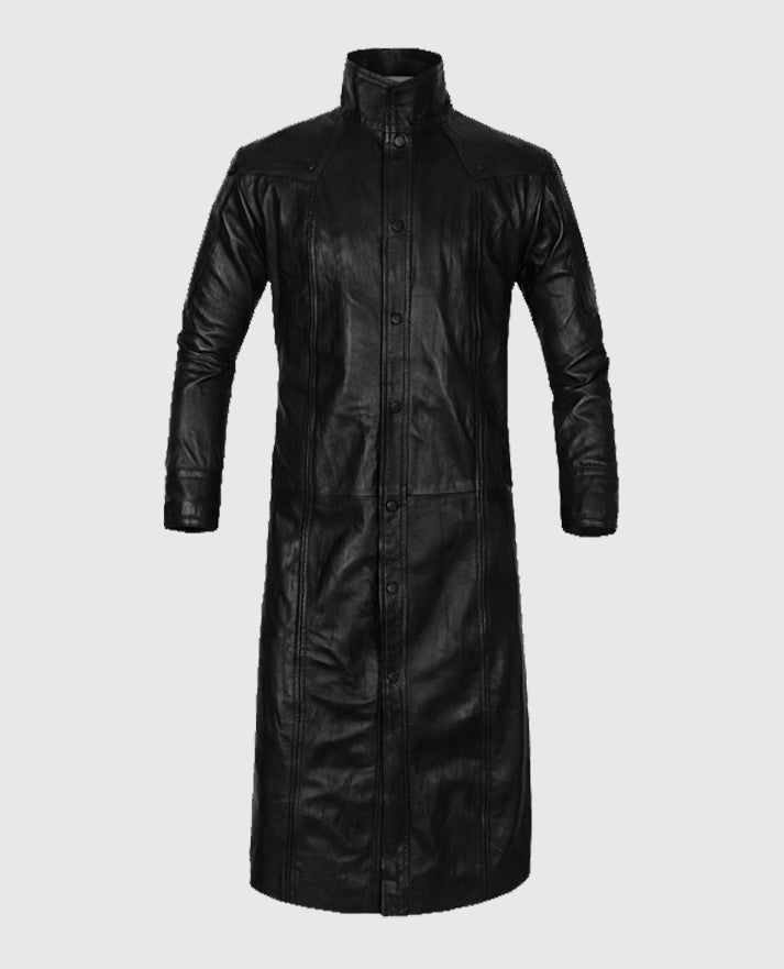 The Avengers Samuel L. Jackson Leather Trench Coat