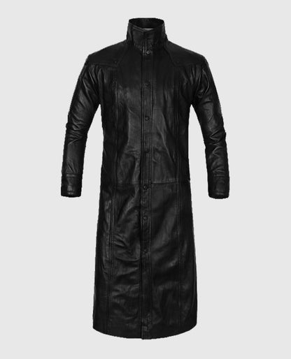 The Avengers Samuel L. Jackson Leather Trench Coat