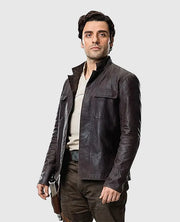 Oscar Isaac Star Wars The Last Jedi Leather Jacket