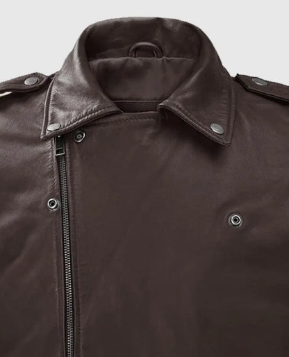 Men's Riding Rutland Brown Leather Jacket