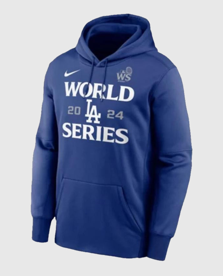 Los Angeles Dodgers 2024 World Series Blue Hoodie