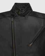 Robert Downey Jr. Iron Man Black Leather Jacket