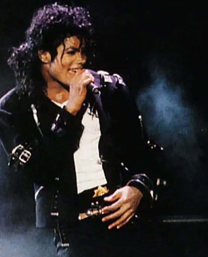 Bad Michael Jackson Black Leather Jacket
