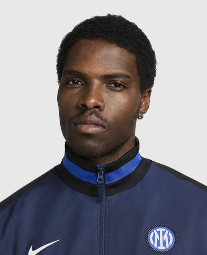 Inter Milan Strike Nike Football Anthem Jacket