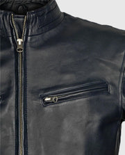 Vin Diesel Fast And Furious 6 Blue Leather Jacket