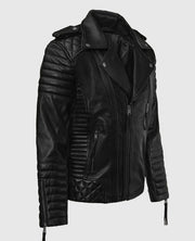Kevin Durant Black Leather Jacket