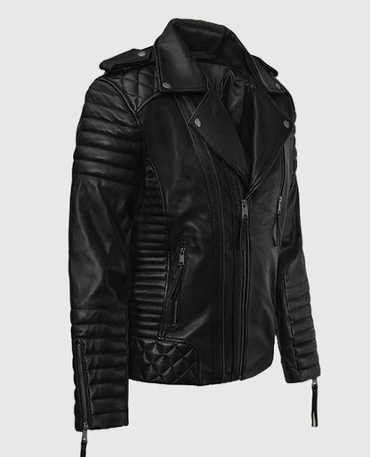 Kevin Durant Black Leather Jacket