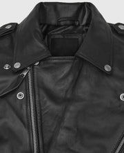 Michael B. Jordan Black Leather Jacket