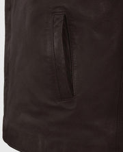 Men's Motorad Brown Biker Leather Jacket