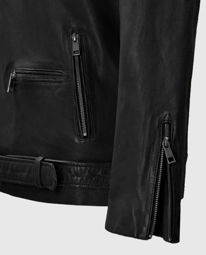 Men's Rutland Black Rider Leather Jacket