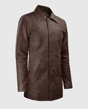 Supernatural Jensen Ackles Leather Trench Coat