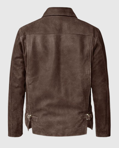 Indiana Jones Vintage Brown Jacket